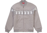 Supreme Playboy Crew Jacket Grey